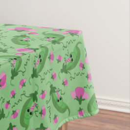 Toalha De Mesa Festa de primeiro aniversario de Ervilha doce