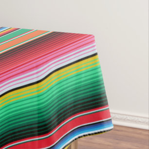 Toalha De Mesa Festa geral mexicana de Serape do espanhol feito