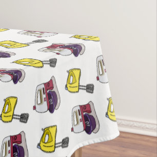 Toalha De Mesa Figura de desenho animado do Mixer