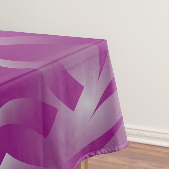 Toalha De Mesa Fitas magentas (Posição Original)