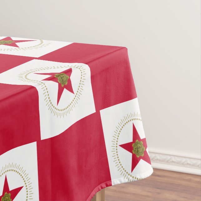 Toalha De Mesa Flag of Birmingham, Alabama Tablecloth (Posição Original)