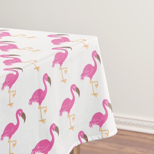 Toalha De Mesa Flamingo (Posição Original)
