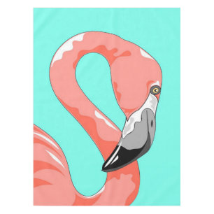 Toalha De Mesa Flamingo Amantes de Impressão de Arte Flamingo B