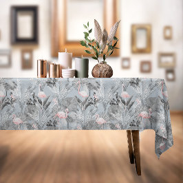 Toalha De Mesa Flamingo Orchid Pattern Tropical ID868