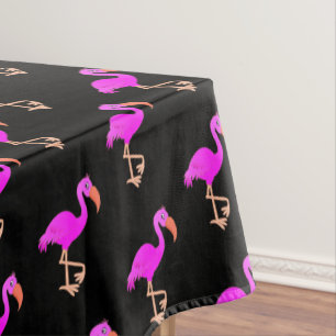 Toalha De Mesa Flamingos bonitos - Feliz -