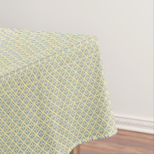 Toalha De Mesa Fleur Cinza Azul