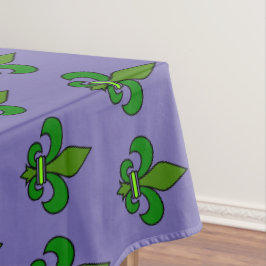 Toalha de mesa Fleur de Lis Carnaval de Mardi Gras