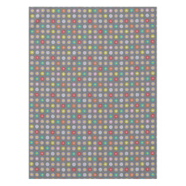 Toalha De Mesa Flor Colorida Retroativa