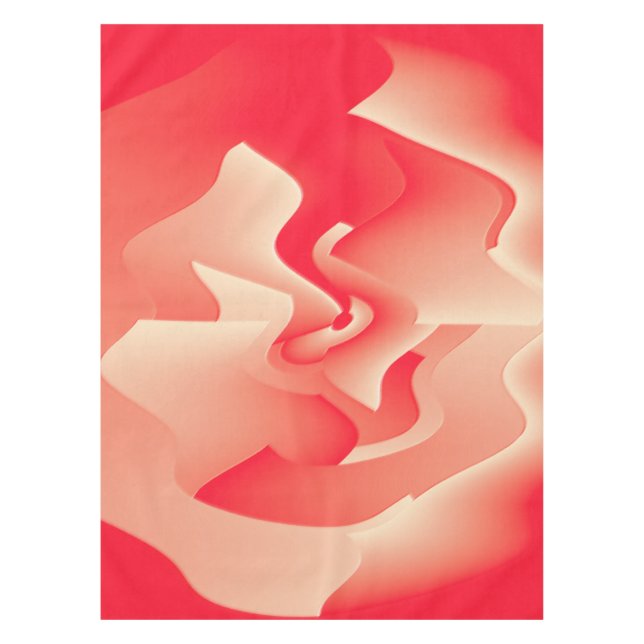 Toalha De Mesa flor de coral (Frente)