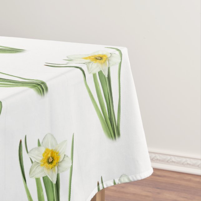 Toalha De Mesa Flor de Narciso (Posição Original)