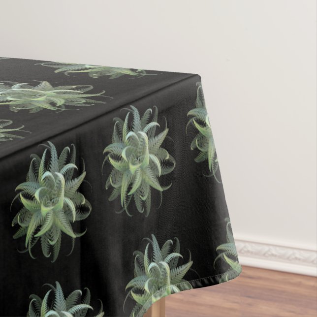 Toalha De Mesa Floração de Samambaia Fractal (Posição Original)
