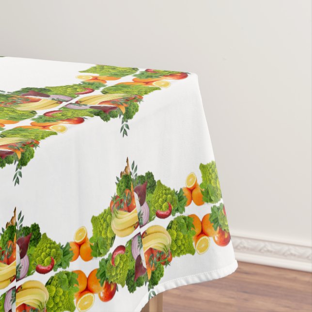 Toalha de mesa floral (Posição Original)