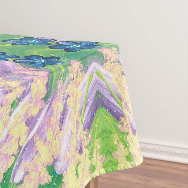 Toalha De Mesa Floral (Posição Original)