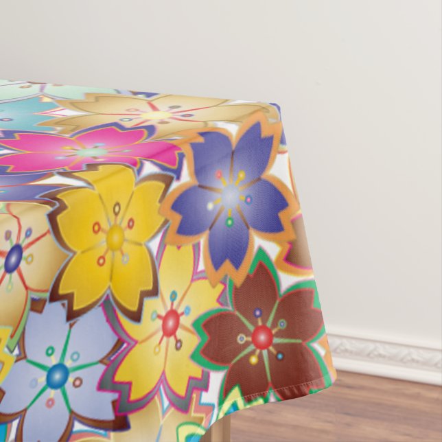 Toalha De Mesa Floral (Posição Original)