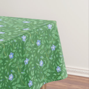 Toalha De Mesa Floral azul-escuro ao estilo country