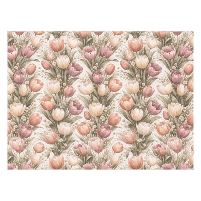 Toalha De Mesa Floral Bonito (Frente (Horizontal))