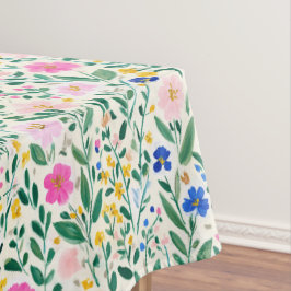 Toalha De Mesa Floral Colorido