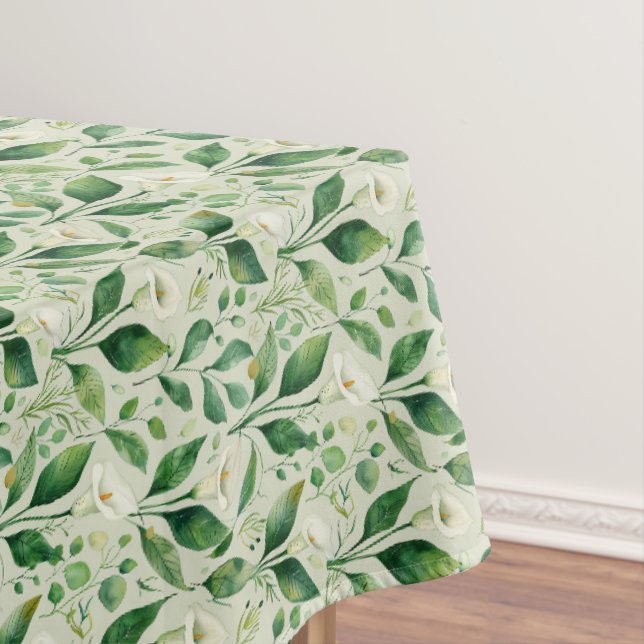 Toalha de Mesa Floral Lírio de Calla Casamentos De (Posição Original)