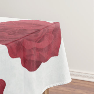 Toalha de Mesa Floral Rosa