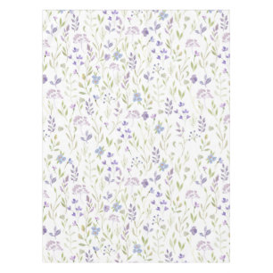 Toalha de Mesa Floral Roxa