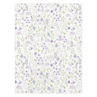 Toalha de Mesa Floral Roxa