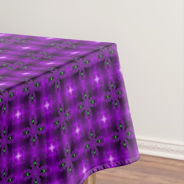 Toalha De Mesa Flores de Artdeco no Estilo Retroativo (Posição Original)