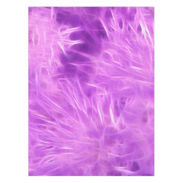 Toalha De Mesa Flores de Formas Roxas Transformadas