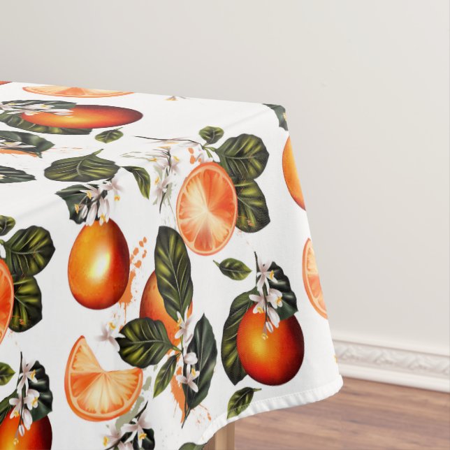 Toalha De Mesa Flores de Laranjeira (Posição Original)