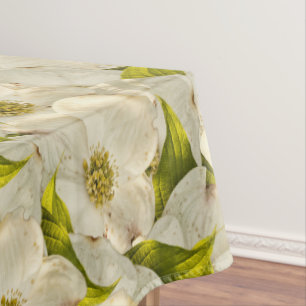 Toalha De Mesa Flores do Dogwood, foto floral da natureza da