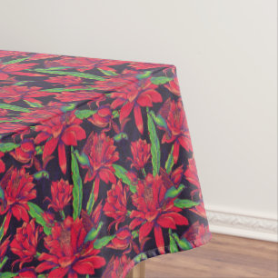 Toalha De Mesa Flores e colibris