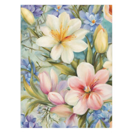 Toalha De Mesa Flores Elegantes De Mola. Pintura