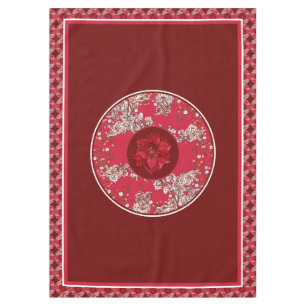 Toalha De Mesa Flores para o Natal