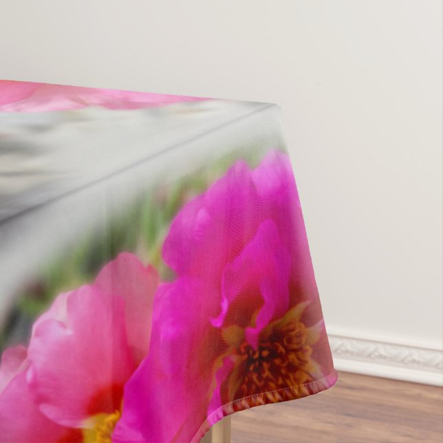 Toalha De Mesa Flores rosa no sol (Posição Original)