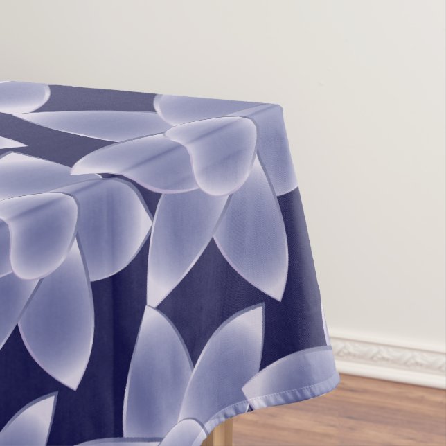 Toalha De Mesa Flores roxas (Posição Original)
