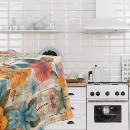 Toalha De Mesa Flores Russas Coloridas