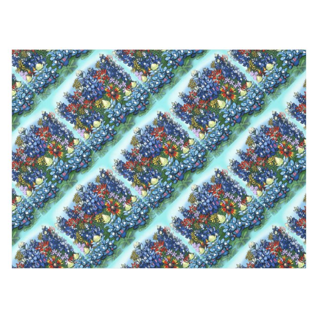 Toalha De Mesa Flores selvagens (Frente (Horizontal))