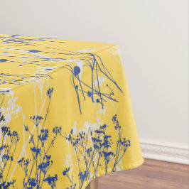 Toalha De Mesa Flores silvestres Abstrato modernas de amarelo-mos