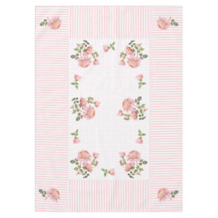 Toalha De Mesa Flórida de safra, linhas e pontos tablecloth 60"x8