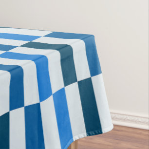 Toalha de Mesa Flowing Blue Line