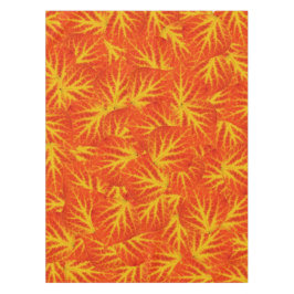 Toalha De Mesa Folha de Aspen Vermelha e Amarela #10