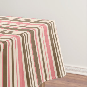 Toalha De Mesa Folha de cor rosa-rosa-rosa-branca