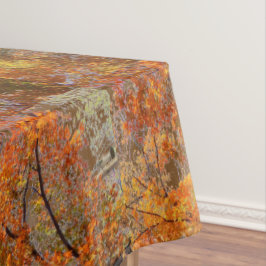 Toalha de Mesa Folhas de Outono Abstratas em Árvor