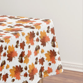 Toalha De Mesa Folhas de outono e Bolotas