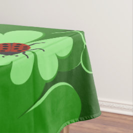 Toalha De Mesa Folhas de Vestuário de Insetos Verdes Modernos, Re