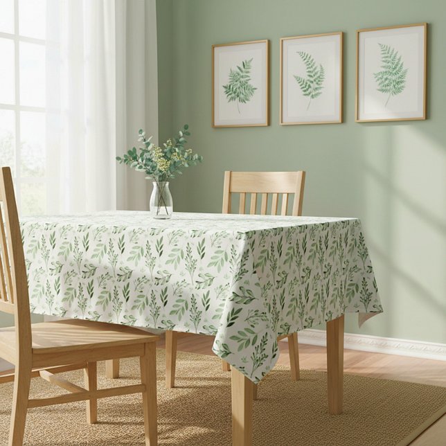 Toalha De Mesa Folhas verdes  (Criador carregado)