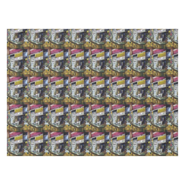 Toalha De Mesa Forças de Luz Carregadas Emocionalmente, Singapura (Frente (Horizontal))