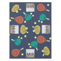 Foto personalizada do Padel Tênis Themed