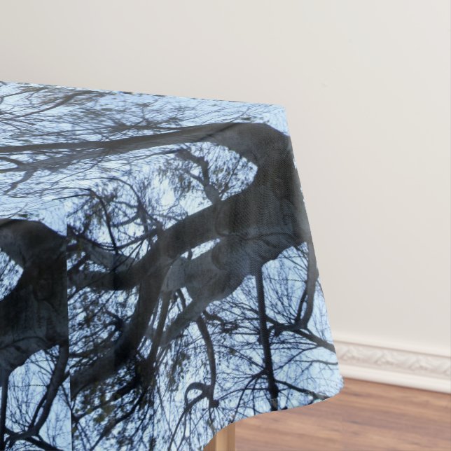 Toalha De Mesa Fotografia de silhueta de árvoreTablecloth (Posição Original)