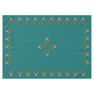Toalha De Mesa Fractal Inuit Hunter