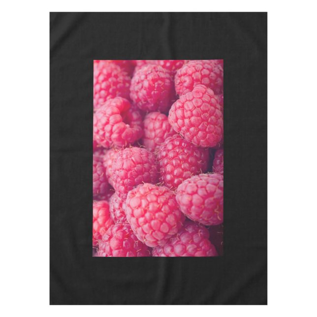 Toalha De Mesa Framboesas frescas (Frente)